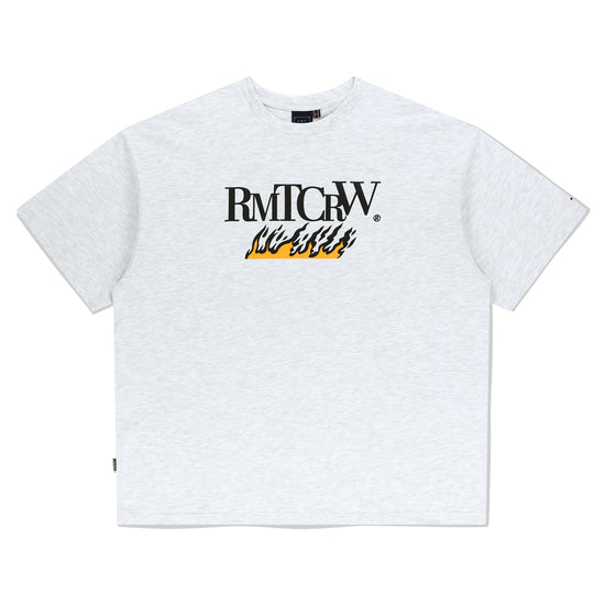 BLAZE REEL TIGER TEE SHIRT LIGHT GREY