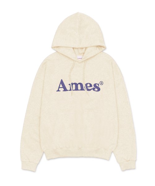 BASIC LOGO HOODIE O CREAM