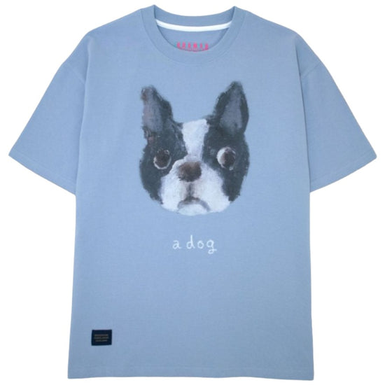 A DOG SHORT SLEEVE SKY BLUE