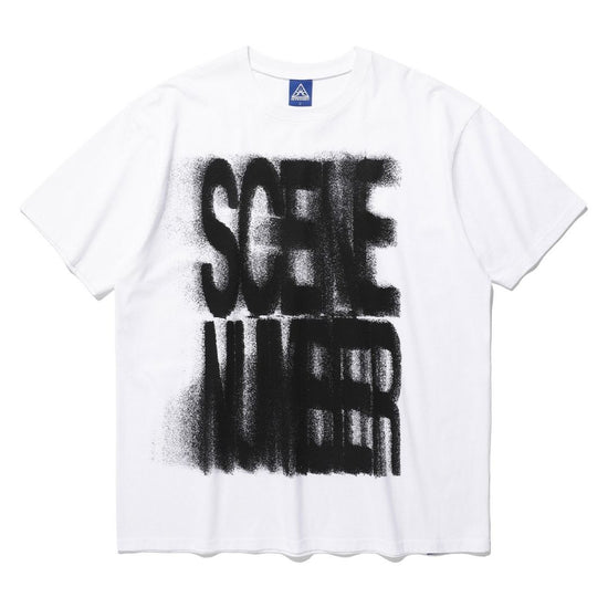 SCENE NUMBER TEE WHITE