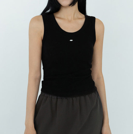 SLIM BRA CAP SLEEVELESS BLACK