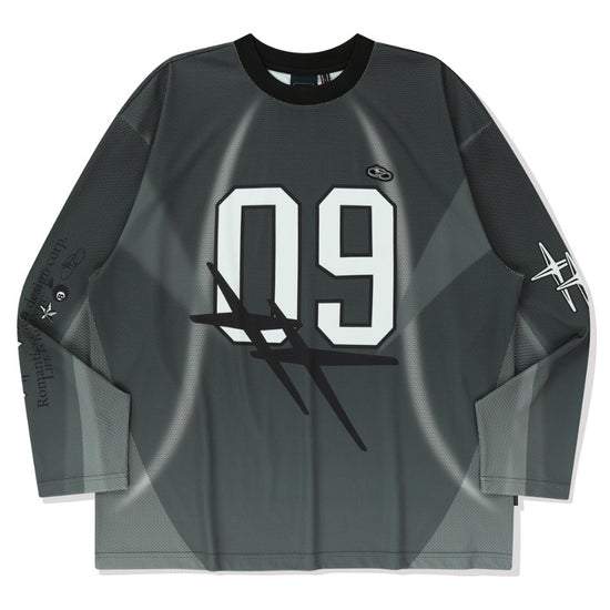 NEW ROMANTIC SPORTS JERSEY CHARCOAL