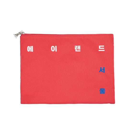 ALAND X SEOUL POUCH RED