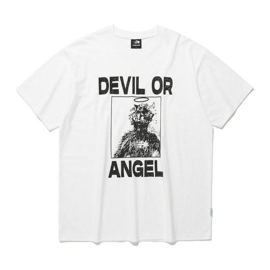 DEVIL OR ANGEL TEE WHITE