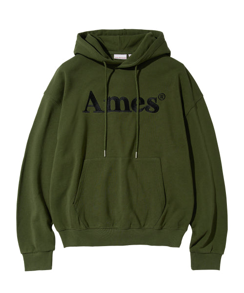 BASIC LOGO HOODIE O KHAKI