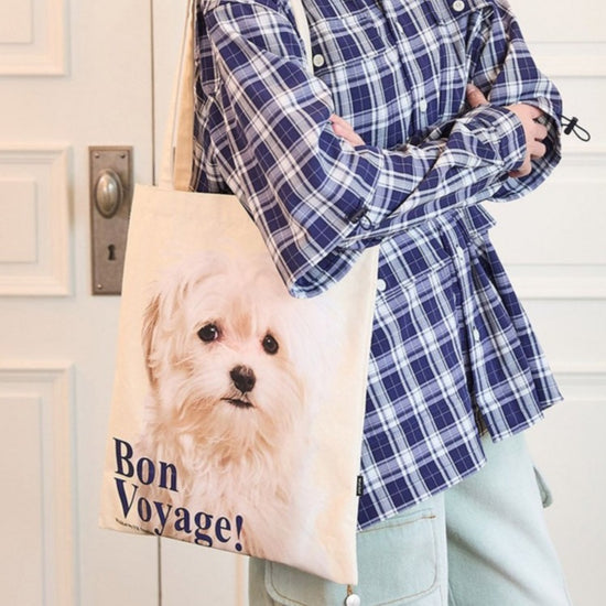 BON VOYAGE MALTESE ECOBAG IVORY VER.1