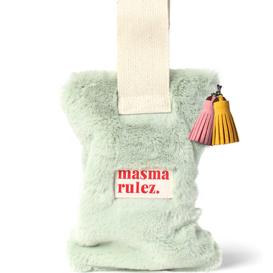 STRAP POUCH BODRY PASTEL LIGHT GREEN