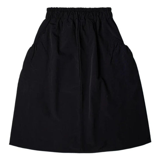 BIG POCKET BANDING SKIRT BLACK
