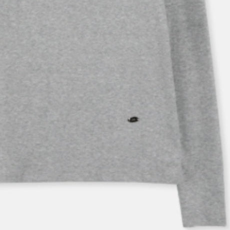 3.3 BASIC TURTLENECK KNIT TOP MELANGE GREY