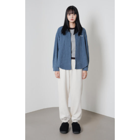 EMBRO FLEX CORDUROY SHIRT BLUE