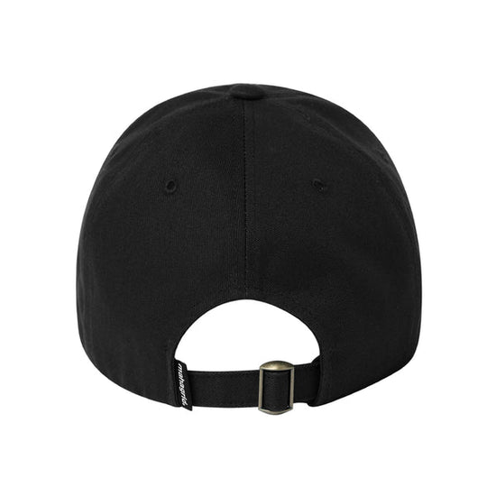 BASIC LOGO BALL CAP BLACK