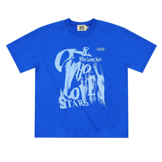 GRAIN LOGO T-SHIRT BLUE