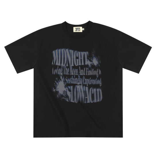 OPTICAL GRAPHIC T-SHIRT BLACK