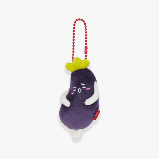 COTTONFOOD BALL CHAIN TOY AUBERGINE MIX