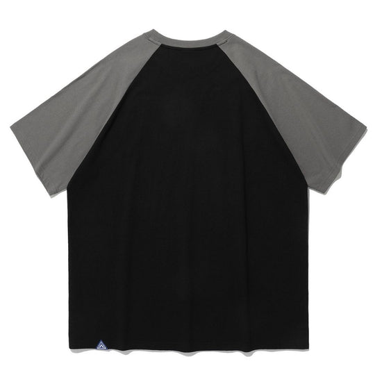 HIDEOUT RAGLAN TEE BLACK