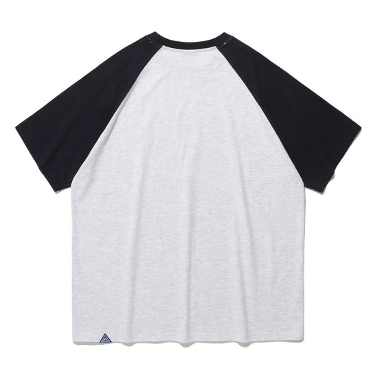 HIDEOUT RAGLAN TEE L/GREY