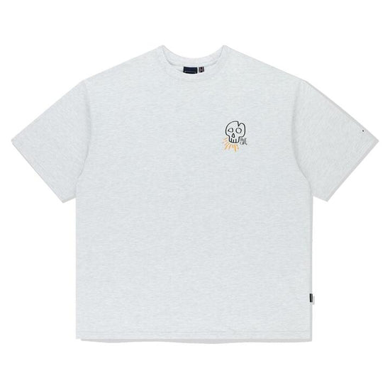 SCRIBBLE TEE SHIRT LIGHT GREY