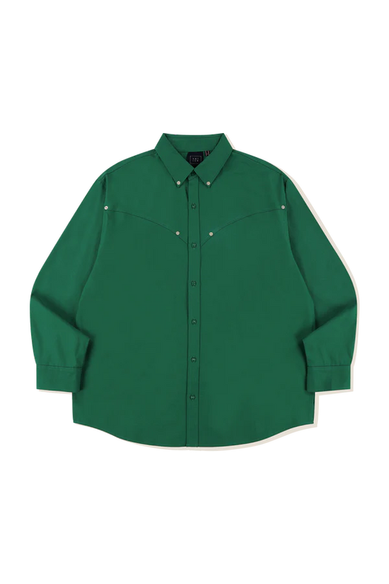 OXFORD WESTERN SHIRT GREEN