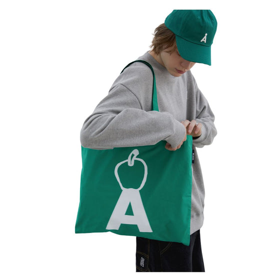 ALAND A APPLE ECO BAG GREEN