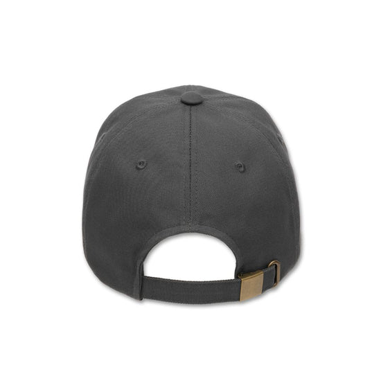 BASIC LOGO BALL CAP CHARCOAL