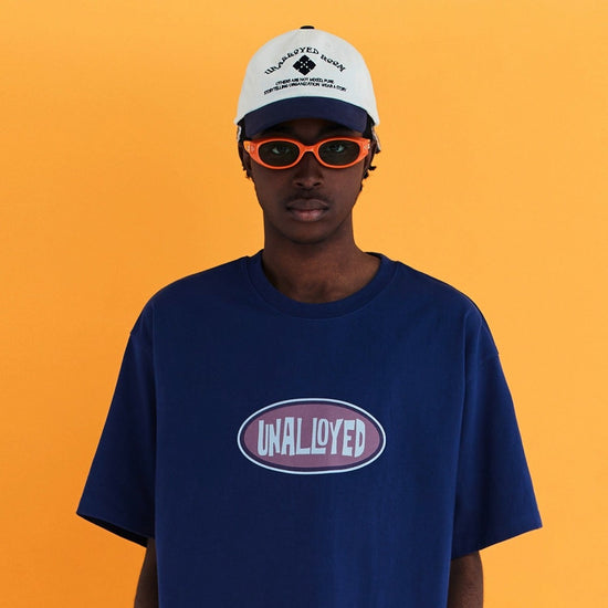 OVAL LOGO T-SHIRT NAVY