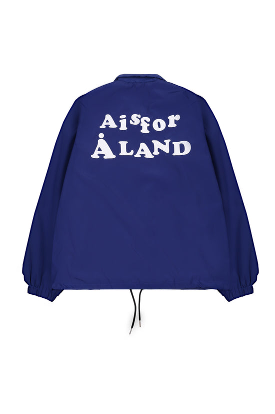 A IS FOR ALAND COACH JACKET BLUE