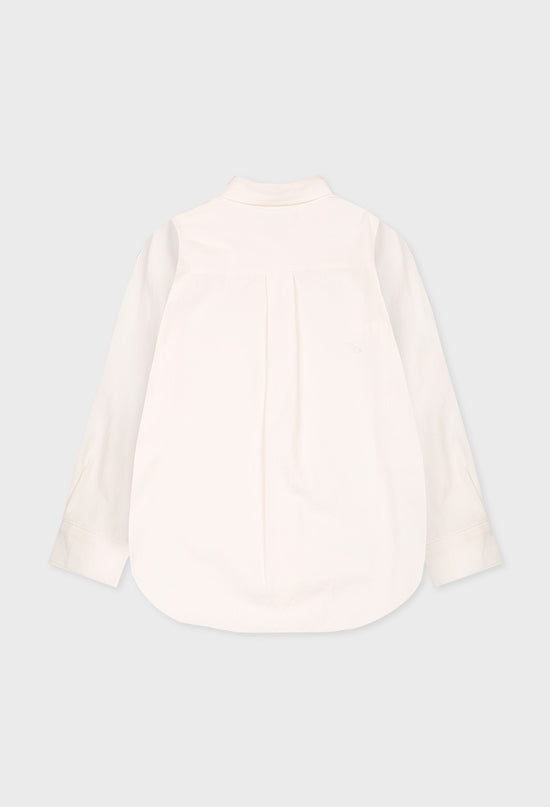 ALAND BIO COTTON POCKET SHIRTS IVORY