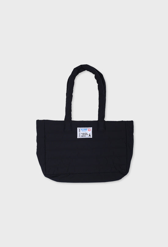 ALAND QUILTING TOTE BAG BLACK