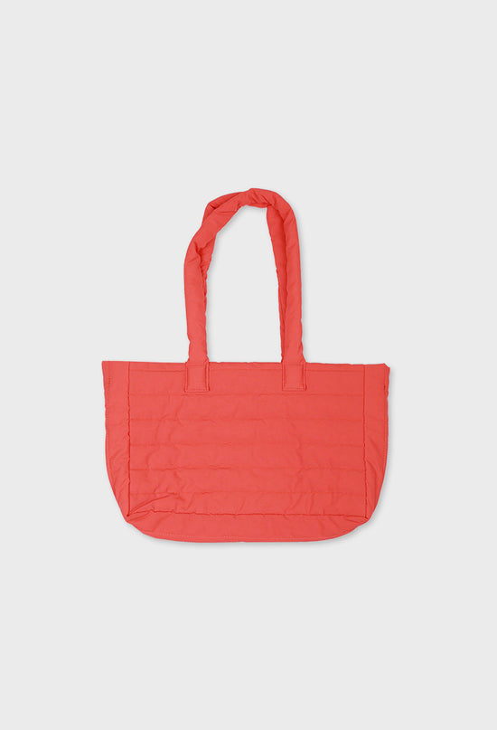 ALAND QUILTING TOTE BAG ORANGE