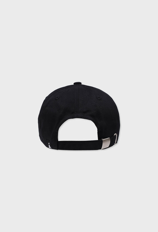 ALAND SEOUL EMBROIDERY BASEBALL CAP BLACK