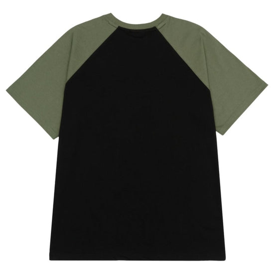 TWOTONE RAGLAN TEE BLACK