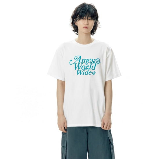 SIGNATURE BIG LOGO TEE WHITE