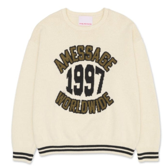 1997 JACQUARD SWEATER IVORY