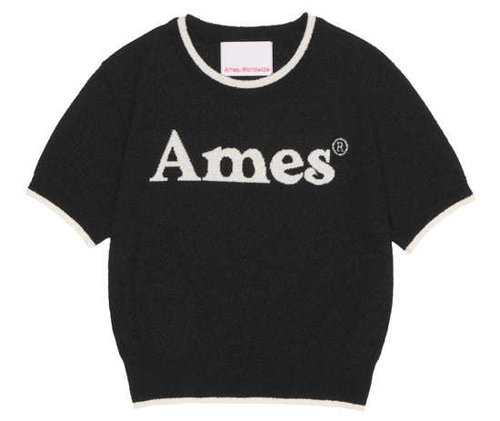 BASIC LOGO KNIT BLACK