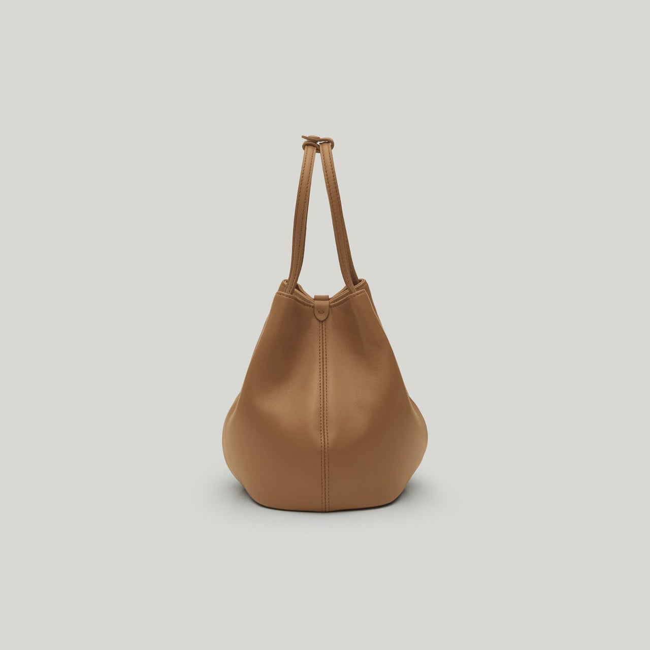 BELI TAS Atelier de LUMEN BON BALLON BAG TAN BROWN