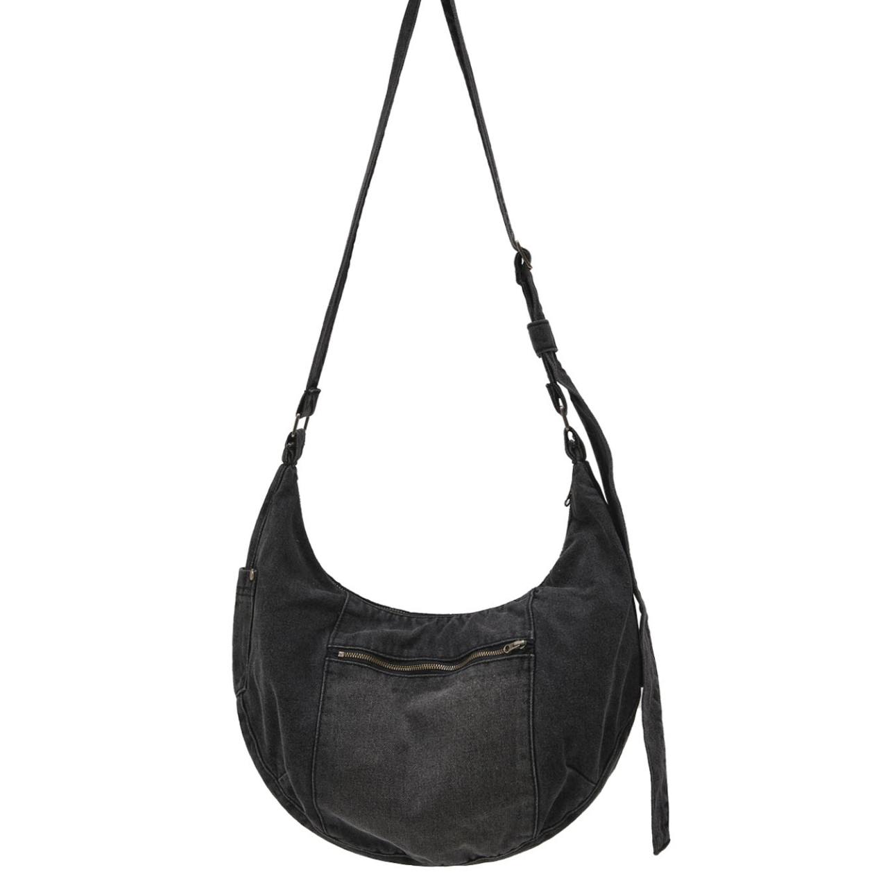 BUY WAI KEI Bag STAR DENIM CROSSBAG BLACK