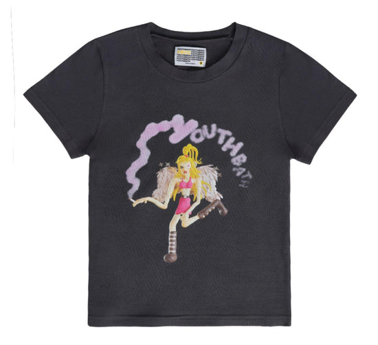 FALLEN ANGEL T-SHIRT CHARCOAL