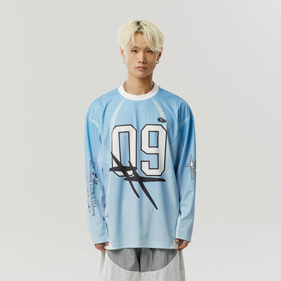 NEW ROMANTIC SPORTS JERSEY S/BLUE