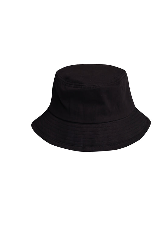 NEW ALAND A LOGO BUCKET HAT BLACK