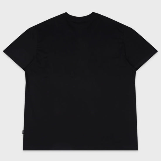 LMC X ALAND FN LOGO TEE BLACK