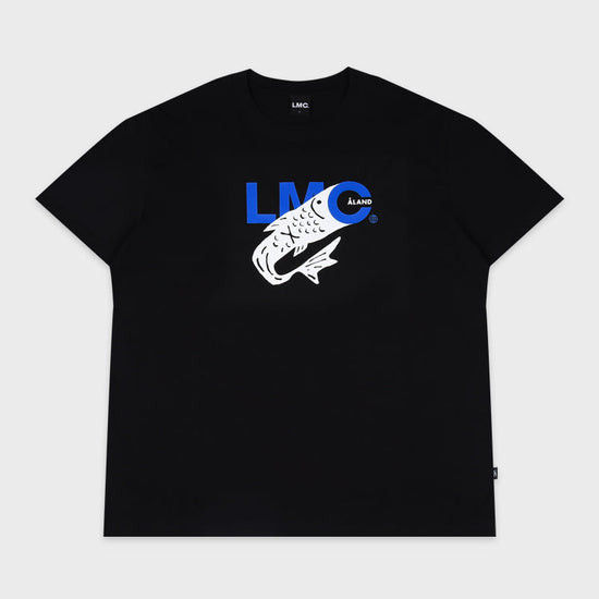 LMC X ALAND L OG TEE BLACK