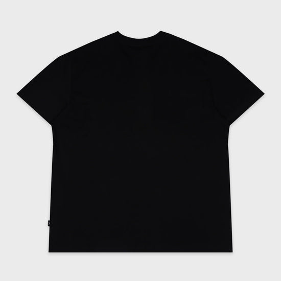 LMC X ALAND L OG TEE BLACK