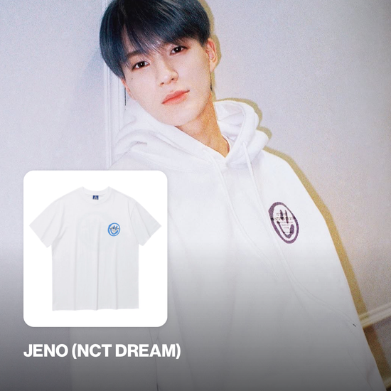 LOGO&SMILEY TEE WHITE