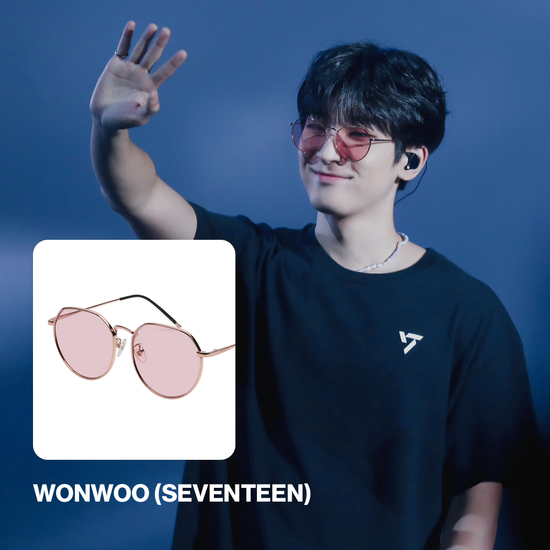 ZOE C6 PINK LENS + ROSEGOLD FRAME