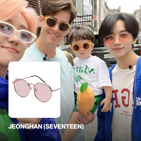 ZOE C6 PINK LENS + ROSEGOLD FRAME