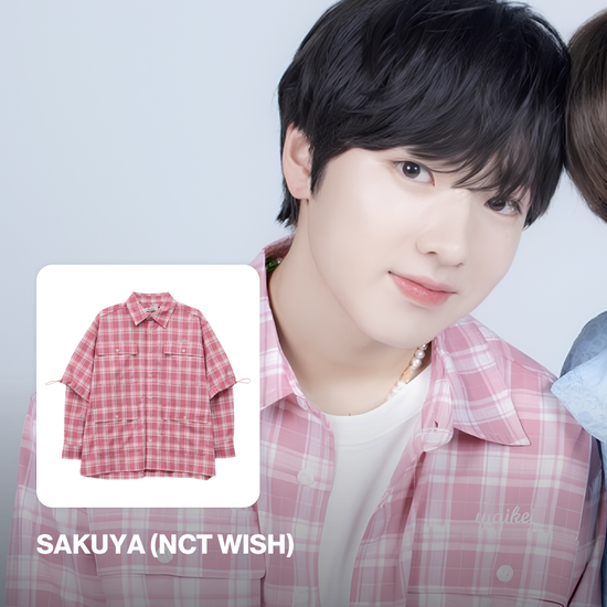 LAYERED CHECK SHIRTS PINK