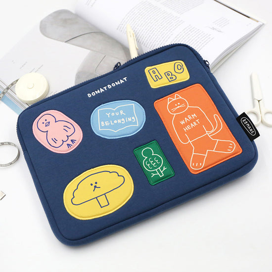 DONAT DONAT IPAD POUCH 11  DONAT FRIENDS