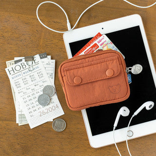365 POCKET CARD WALLET BRICK RED