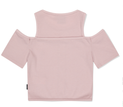 OFF SHOULDER KNIT PINK