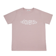 C.L.D BIG LOGO T-SHIRT L/PINK